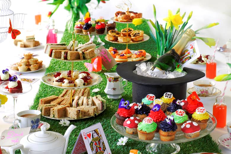 Alice in Wonderland Themed afternoon tea.