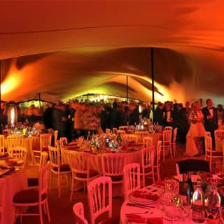 Guests arriving at the Ferblanc Fundraising Ball.