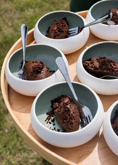 British Bloom - Salted chocolate ganache with sea salt crumble.