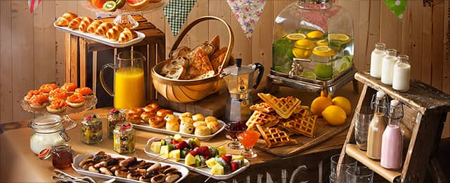 Breakfast buffet by PenniBlack.
