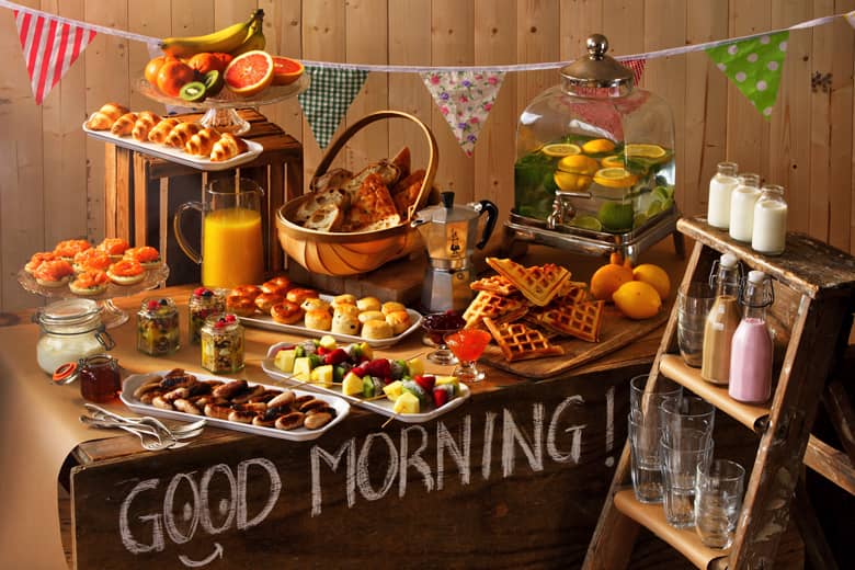 Breakfast buffet by PenniBlack.