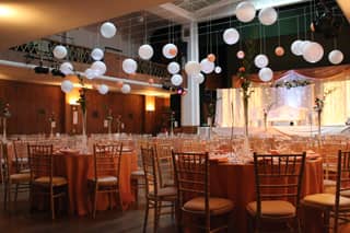 Wedding breakfast in the Main Hall.