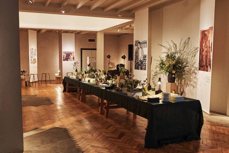Buffet Setup in The Gallery