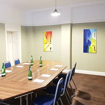 Virginia Woolf Boardroom at Mary Ward House.