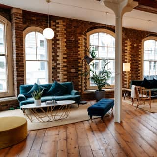 Menier Lounge Furnishings.