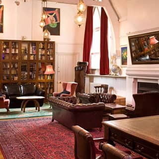 The Club Room at October Gallery.