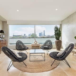 Vintage style at Menier Penthouse.