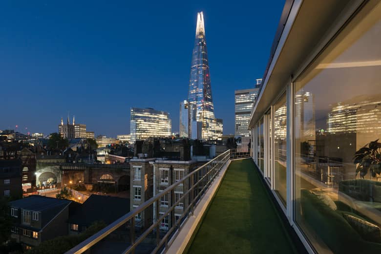London Views from the Menier Penthouse.