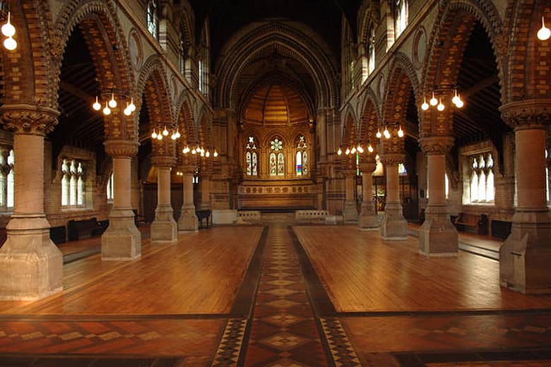 Beautiful interior of St. Stephen's church.